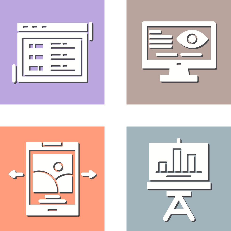 Switch and Vision Icon vector