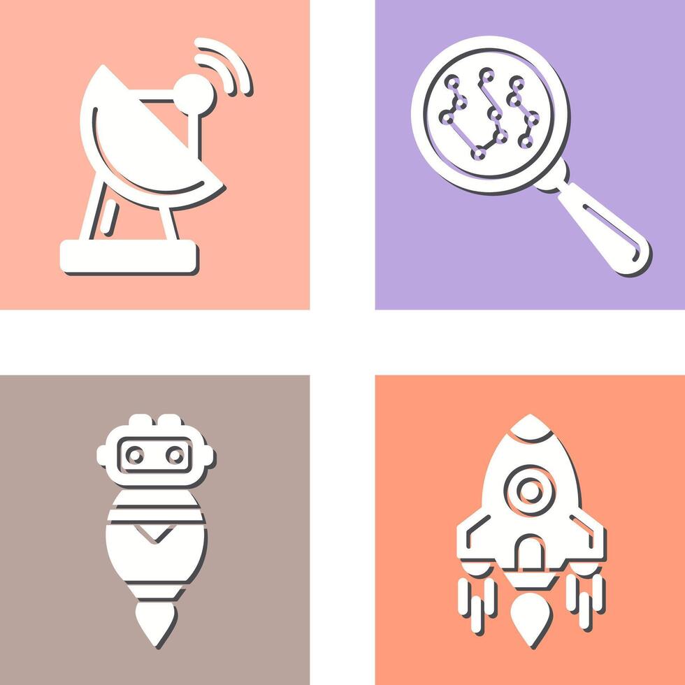 radar and research Icon vector