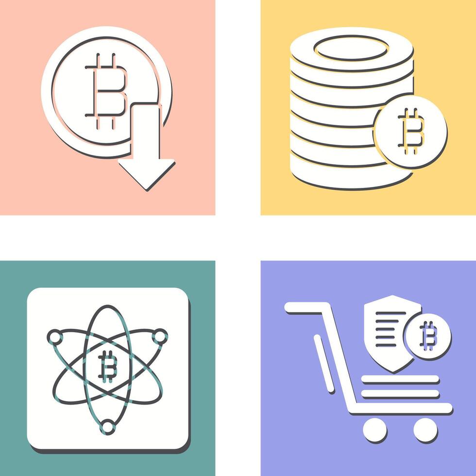 Lose and Coins Icon vector