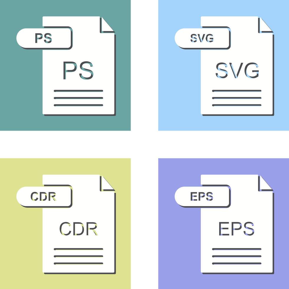 PS and SVG Icon vector