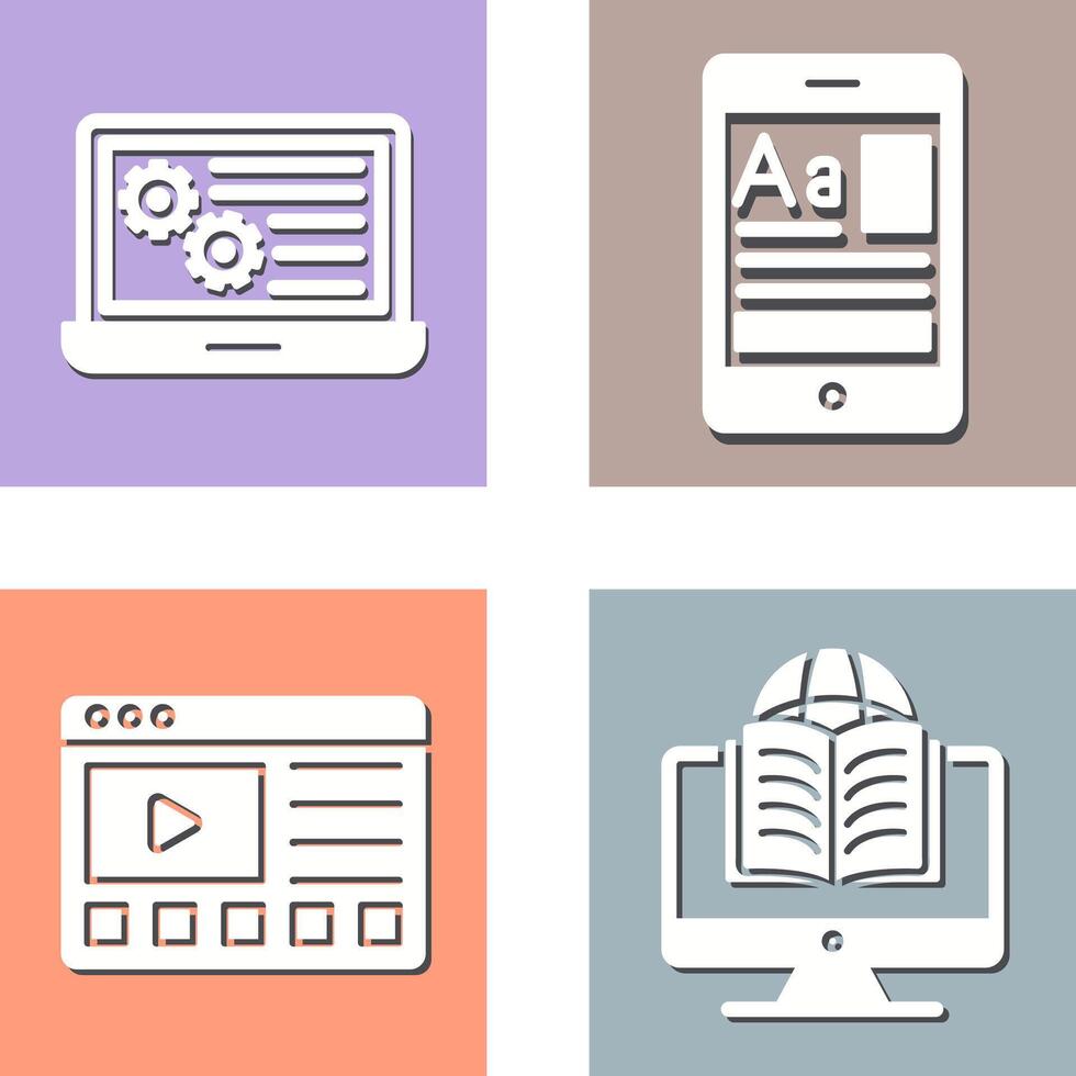 Workshop and Education App Icon vector