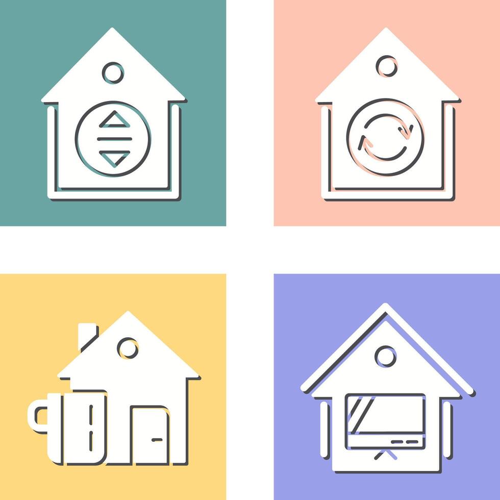 Lift and Rotate Icon vector