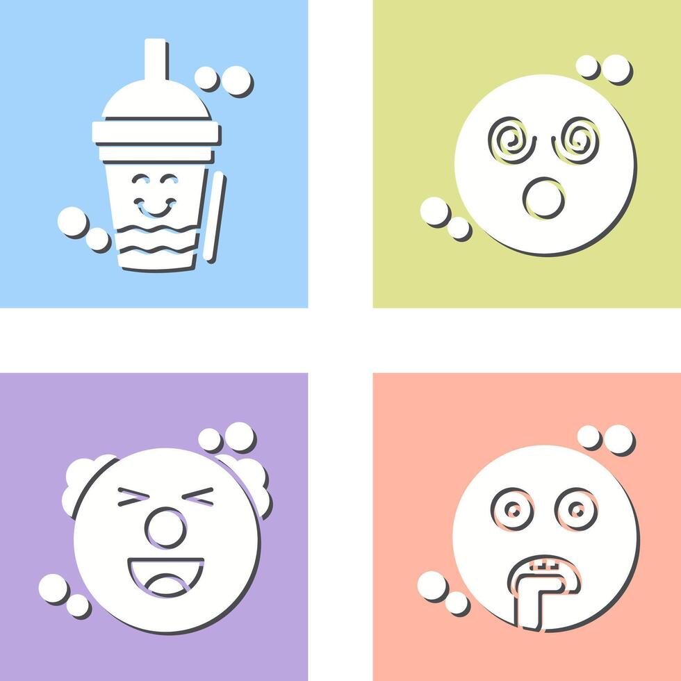 Drink and Dizzy Icon vector