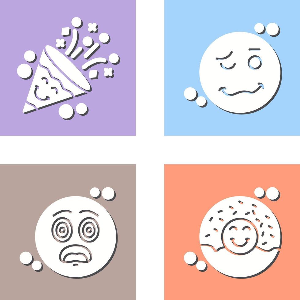 Drunk and Poppers Icon vector