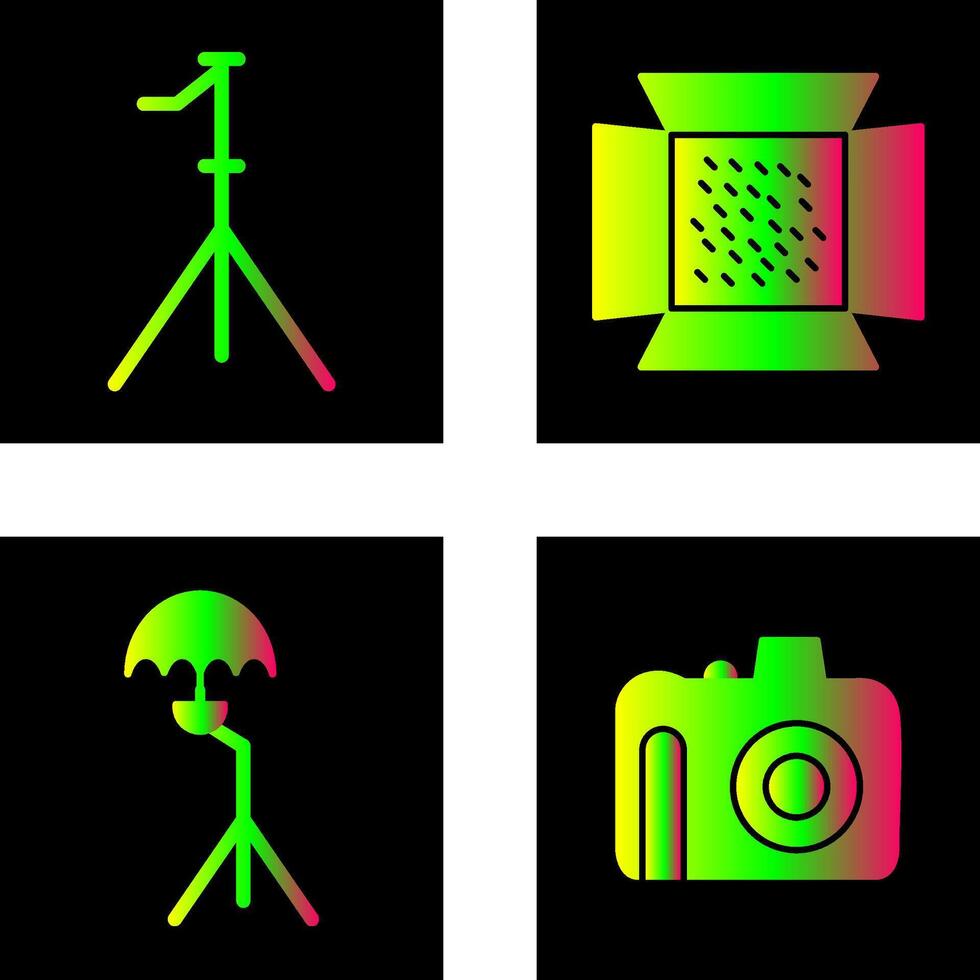 stand and light Icon vector