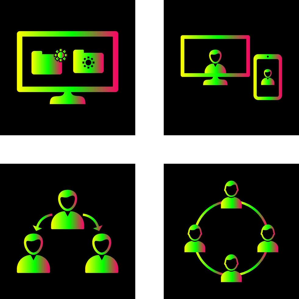 call and corrupted data Icon vector