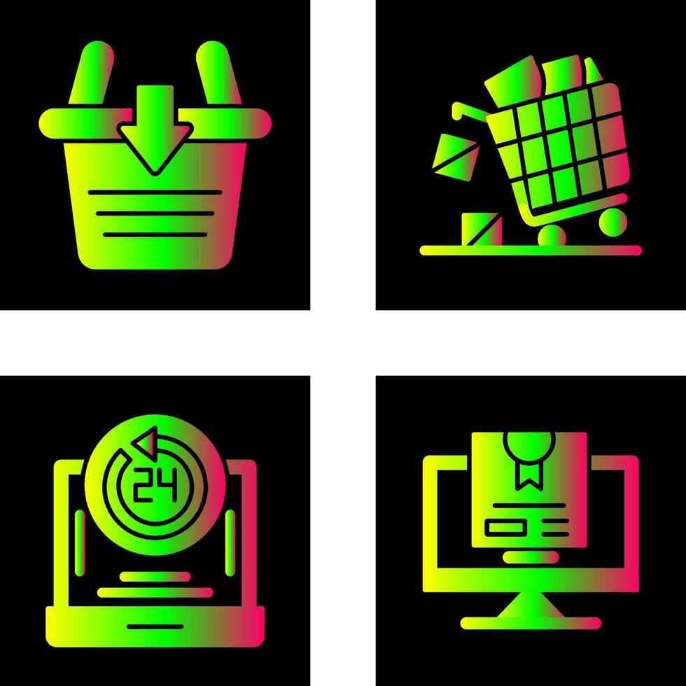 Sale and Add to Basket Icon vector