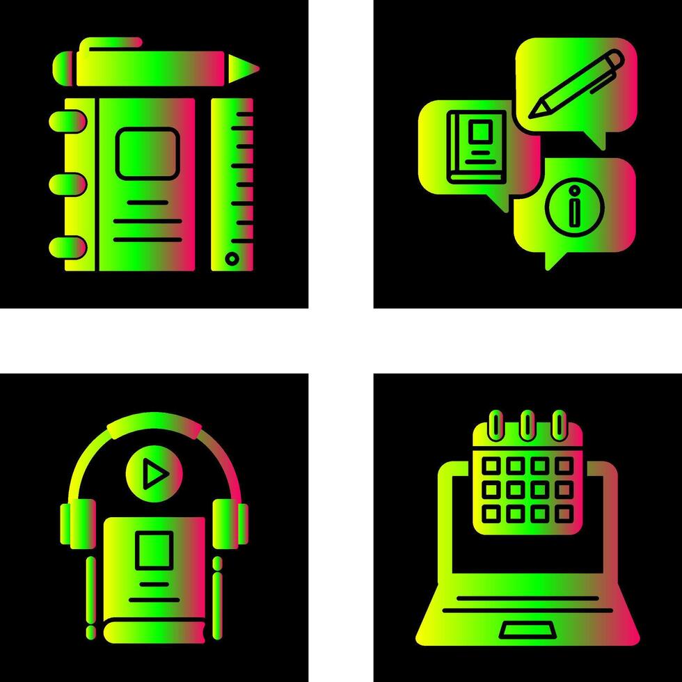 Learning Tools and Education Icon vector