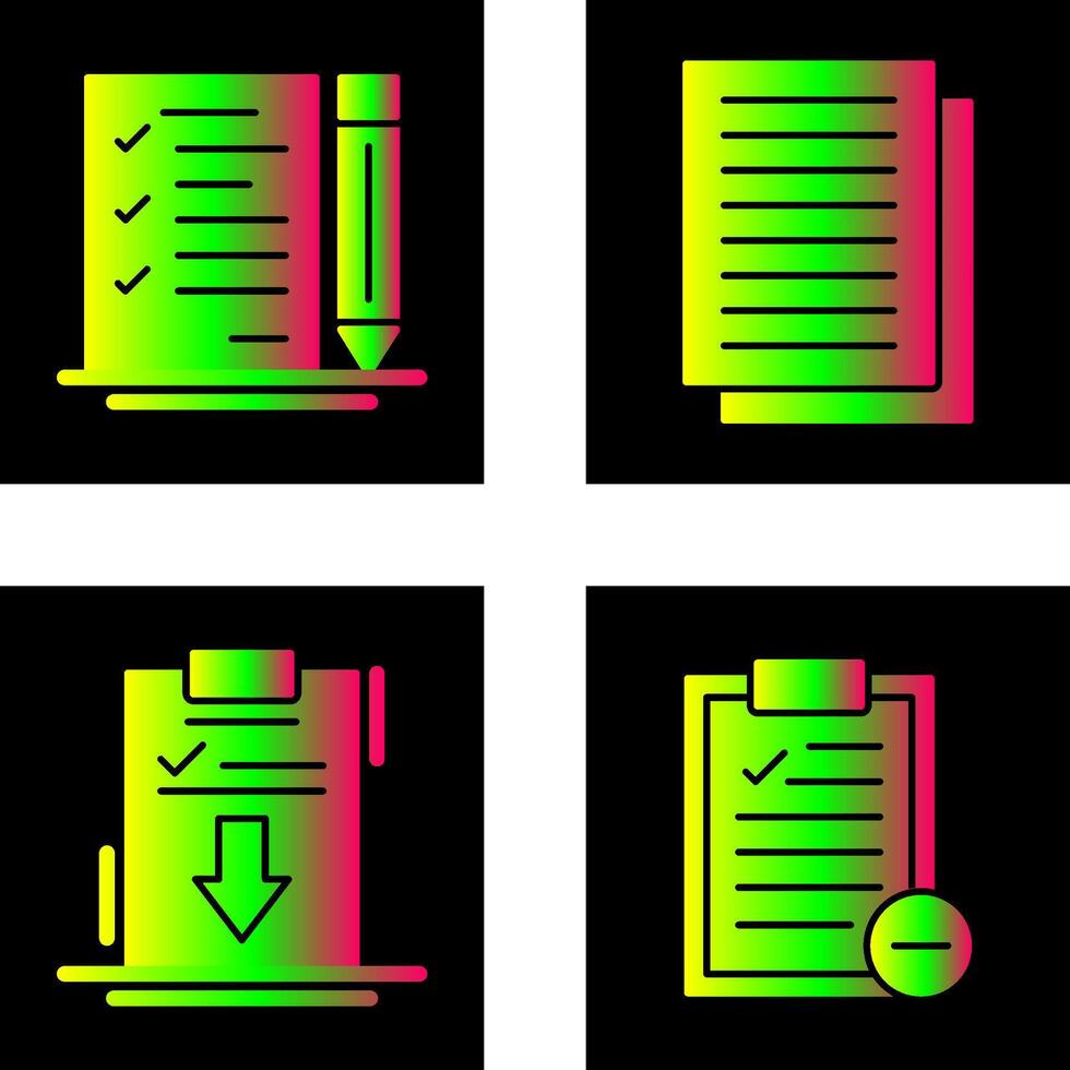 Agreement and Document Icon vector