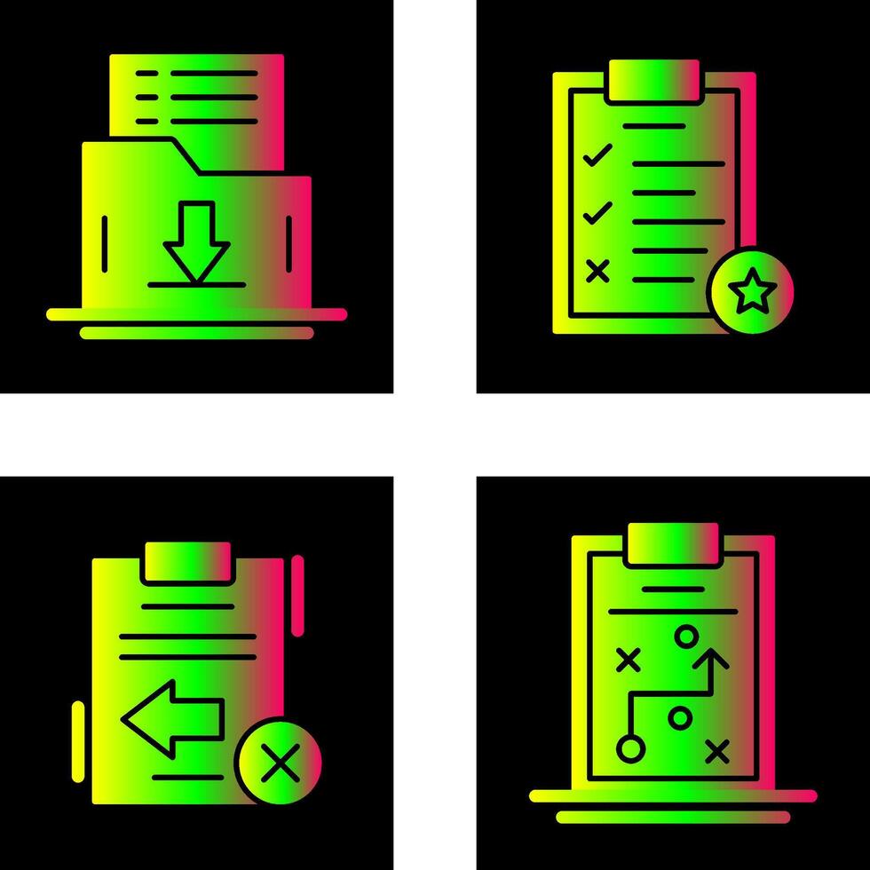 Save List and Task List Icon vector