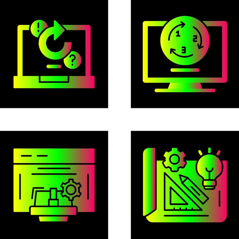 Incubator and Inovation Icon vector