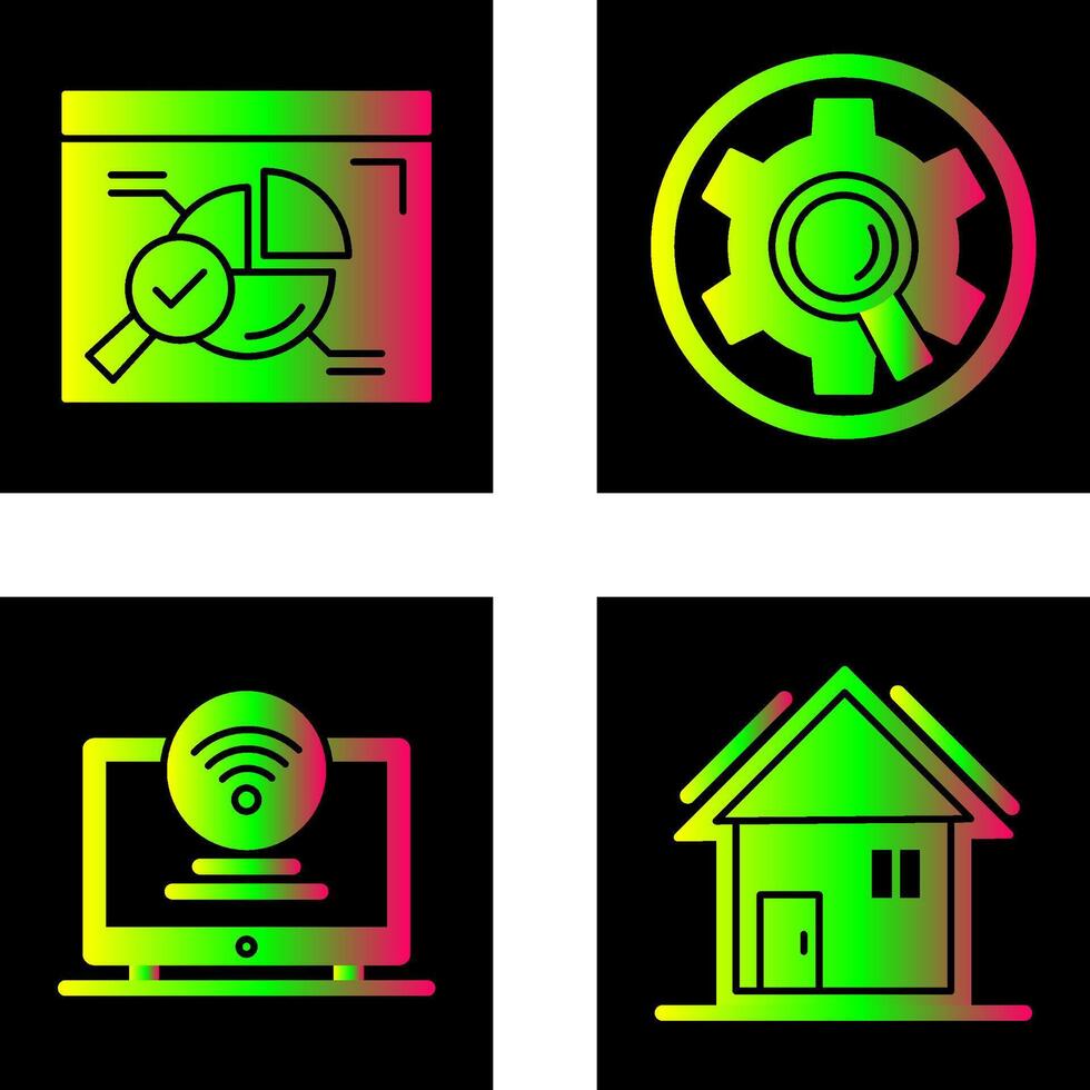 Magnet and Solution Icon vector