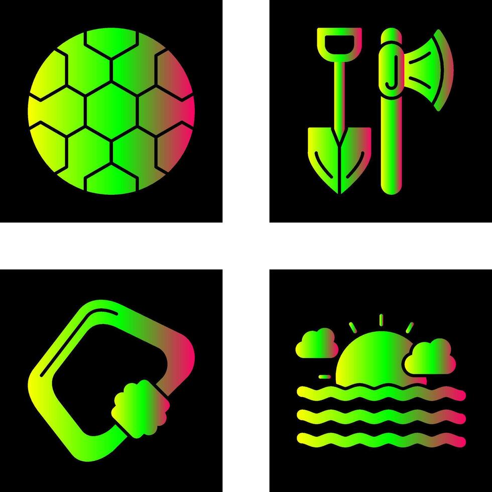 Soccer and Tools Icon vector