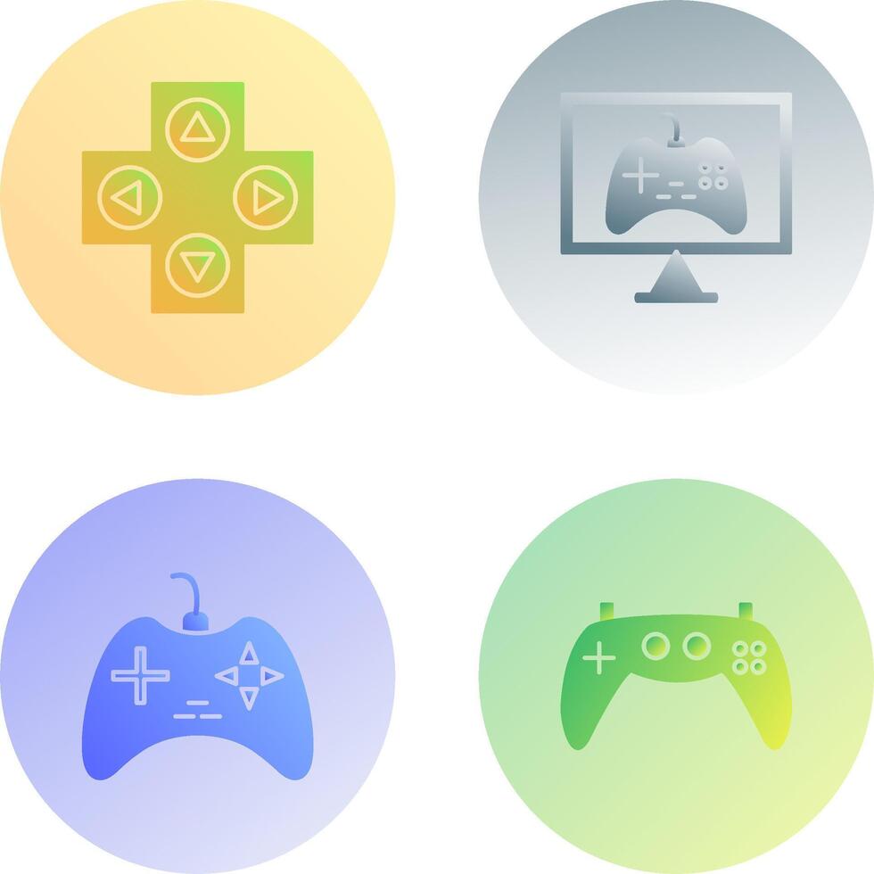 Gaming Control and Online Games Icon vector