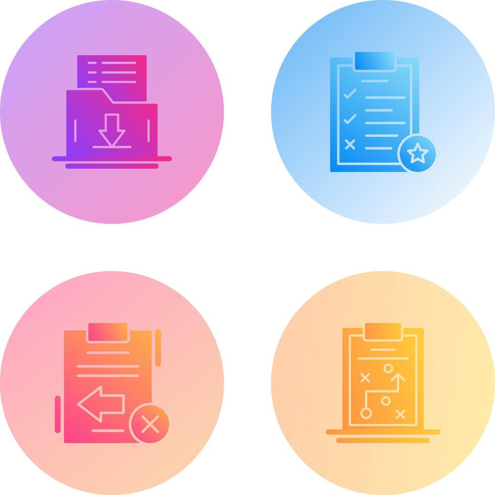 Save List and Task List Icon vector