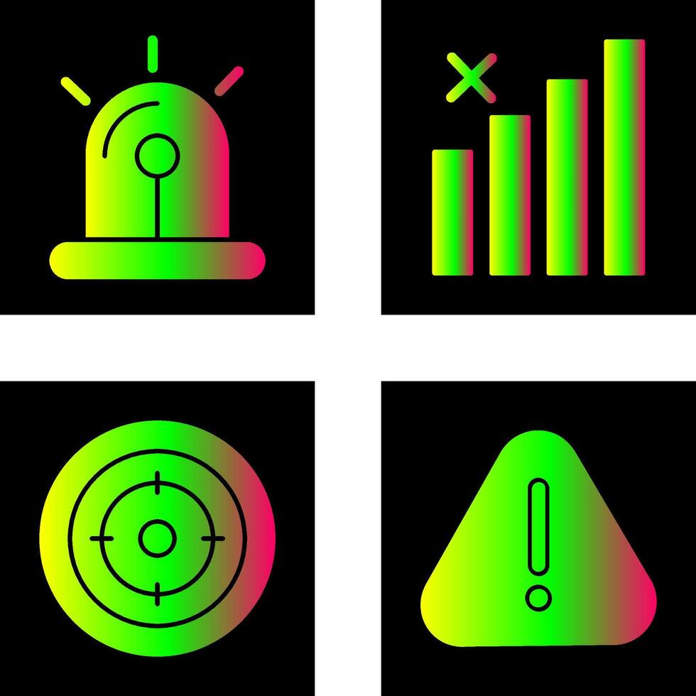 Sire and Block Icon vector