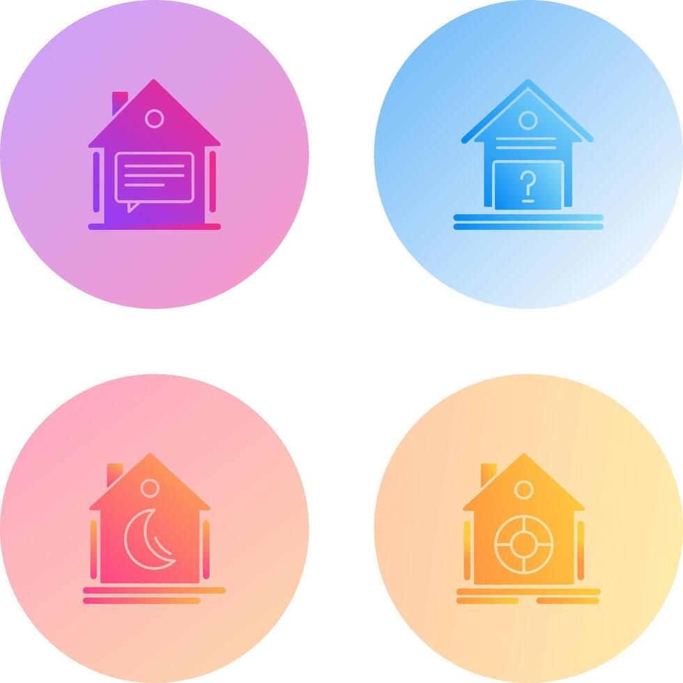Message and Unknown Icon vector