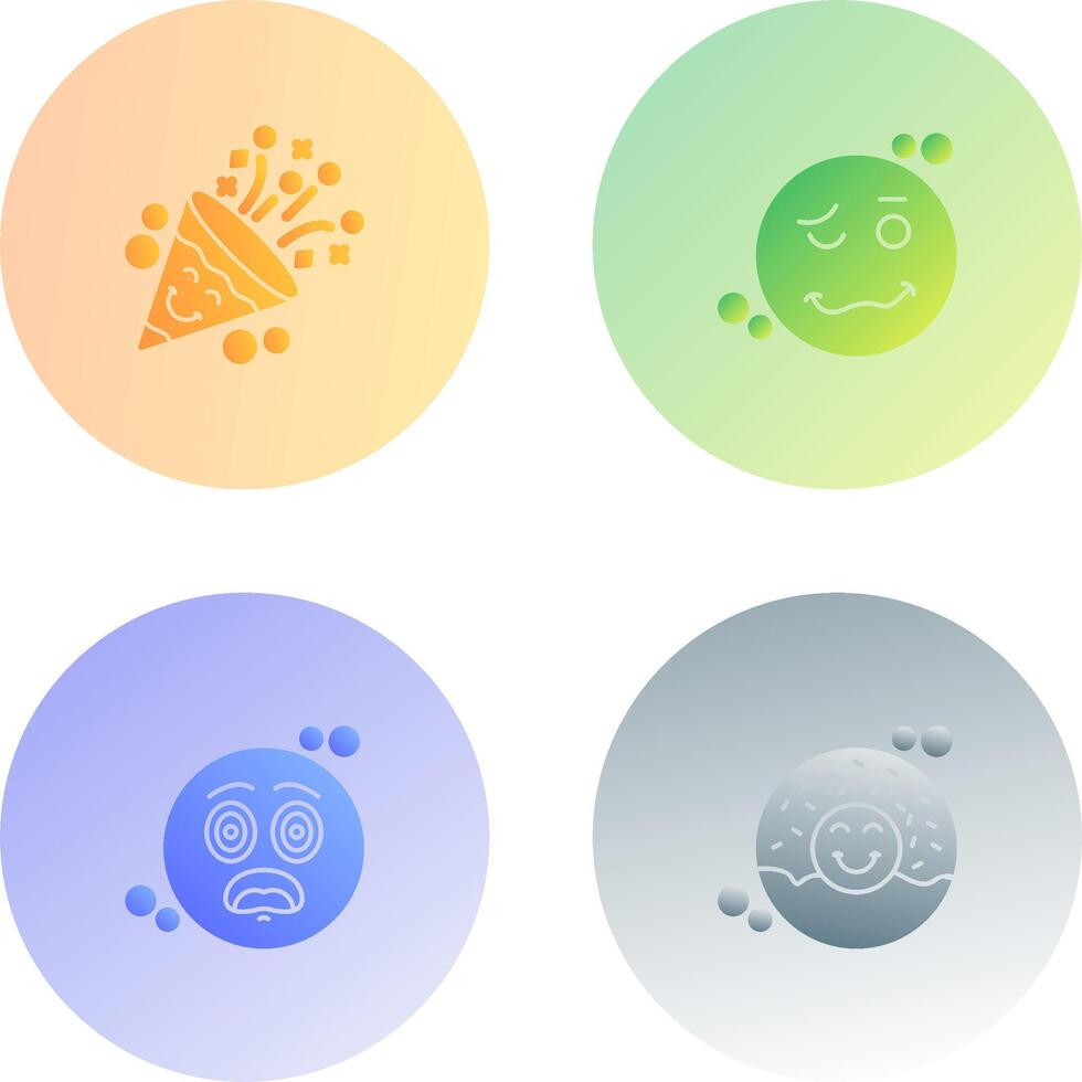 Drunk and Poppers Icon vector