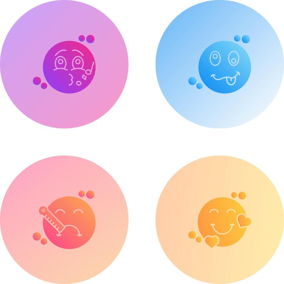 Music and Silly Icon vector