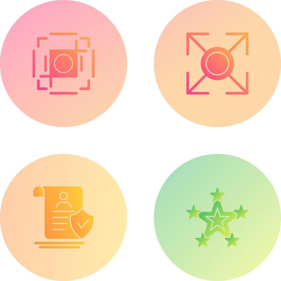 crop and expand Icon vector