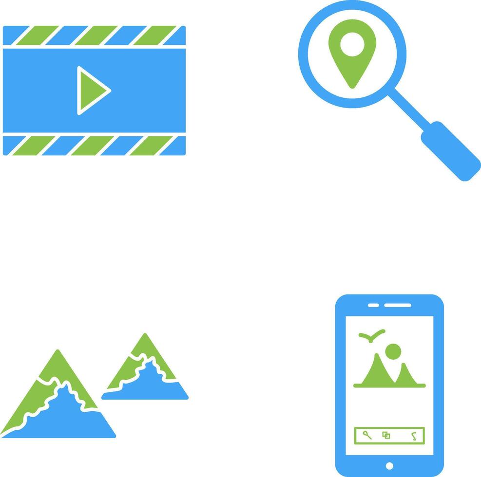 animation and tracking services Icon vector