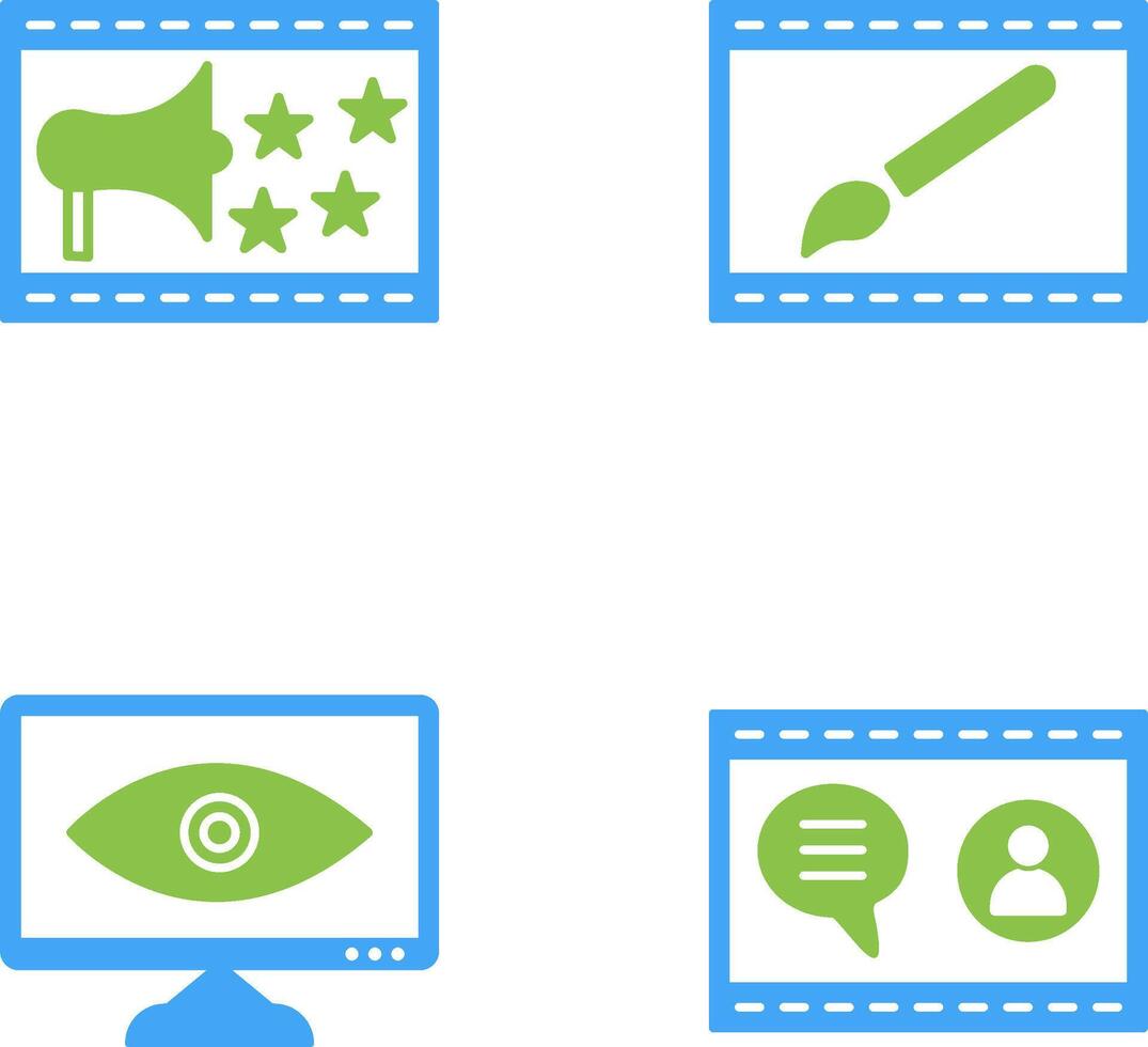 Website Promotion and Website Design Icon vector