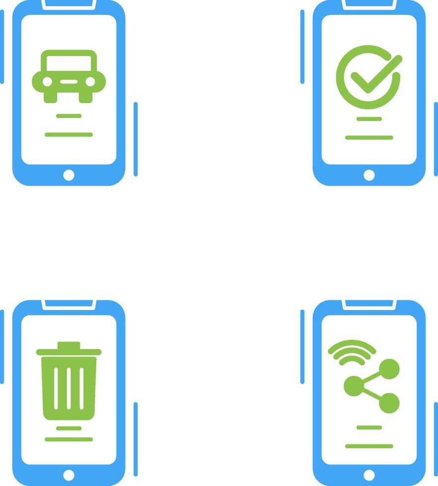 Transportation and Accepted Icon vector