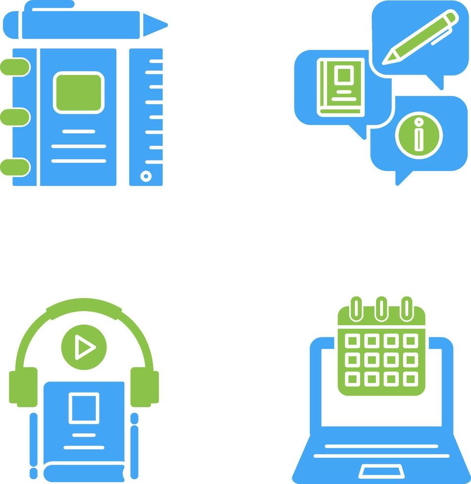 Learning Tools and Education Icon vector