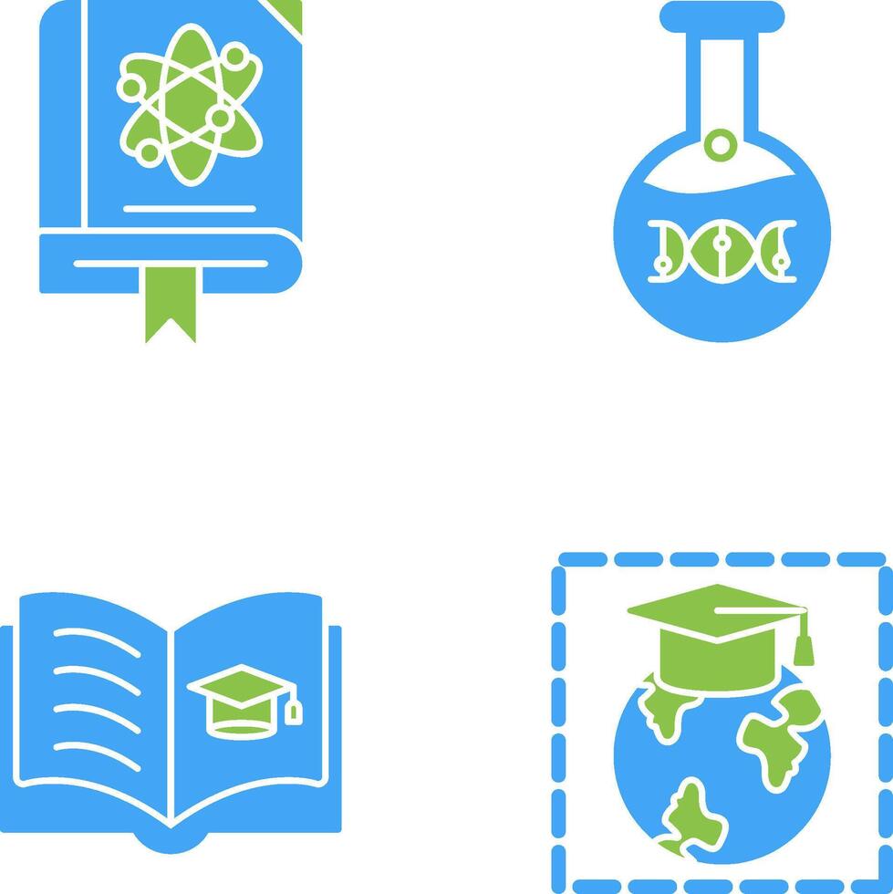 Science and Dna Icon vector
