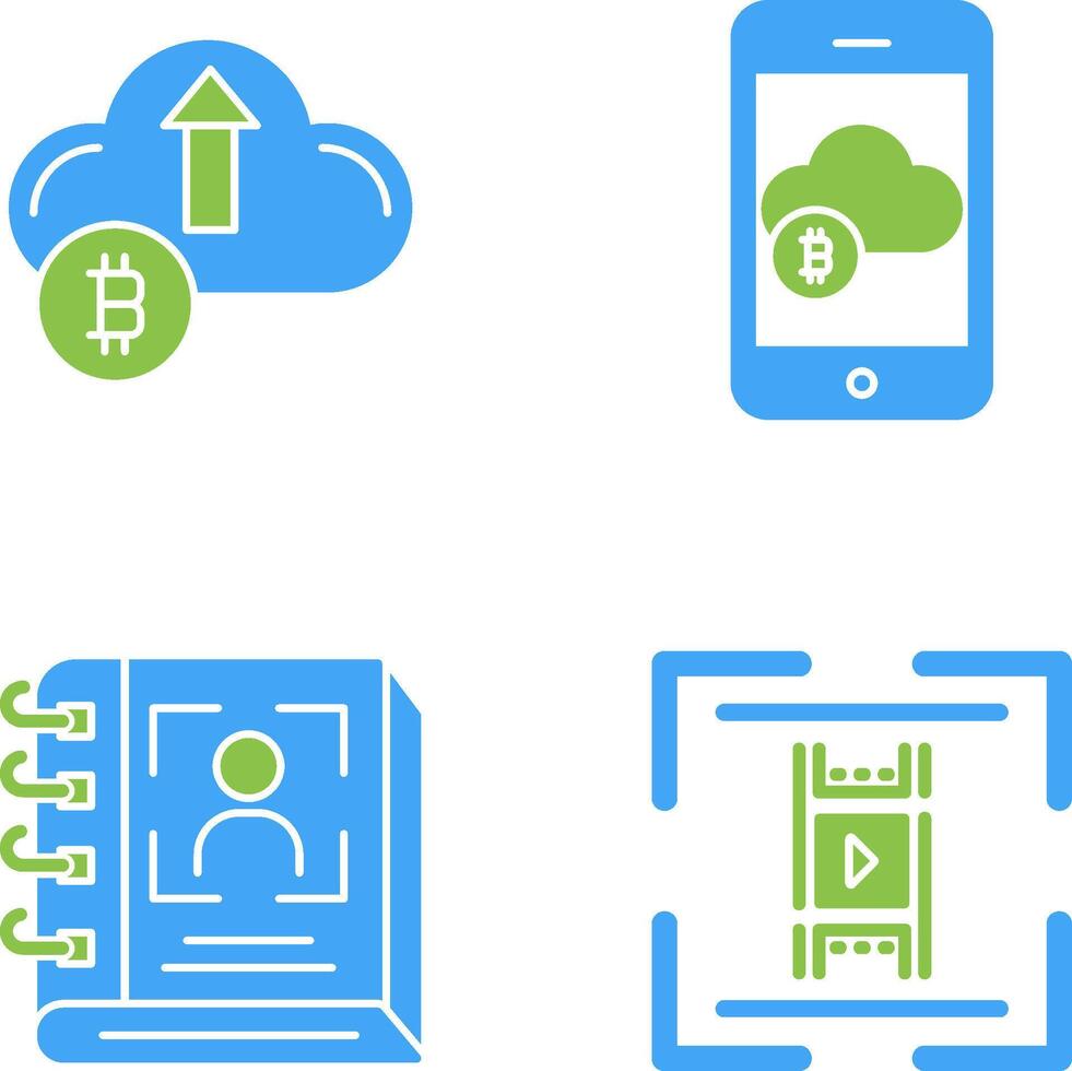 Up Arrow and Cloud Icon vector