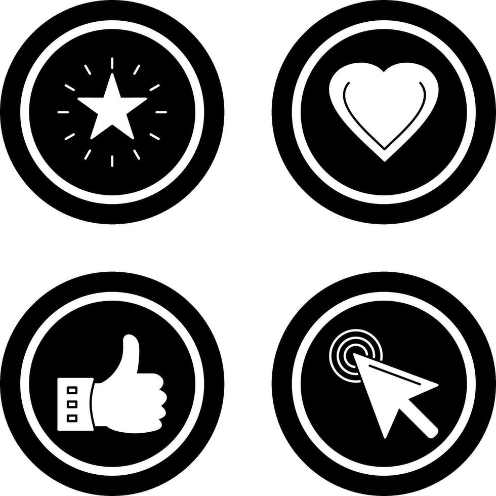 star and favourite Icon vector