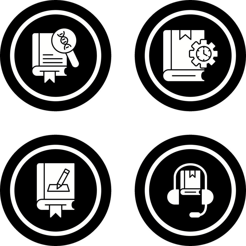 Genetics and Duration Icon vector