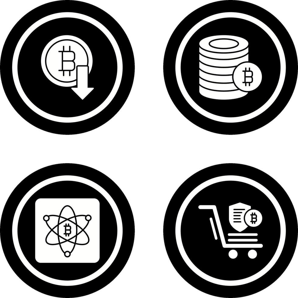 Lose and Coins Icon vector