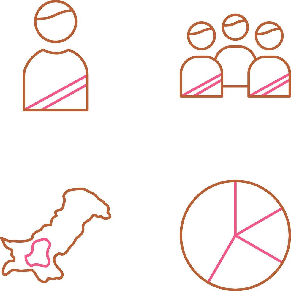 Member and Voters Icon vector