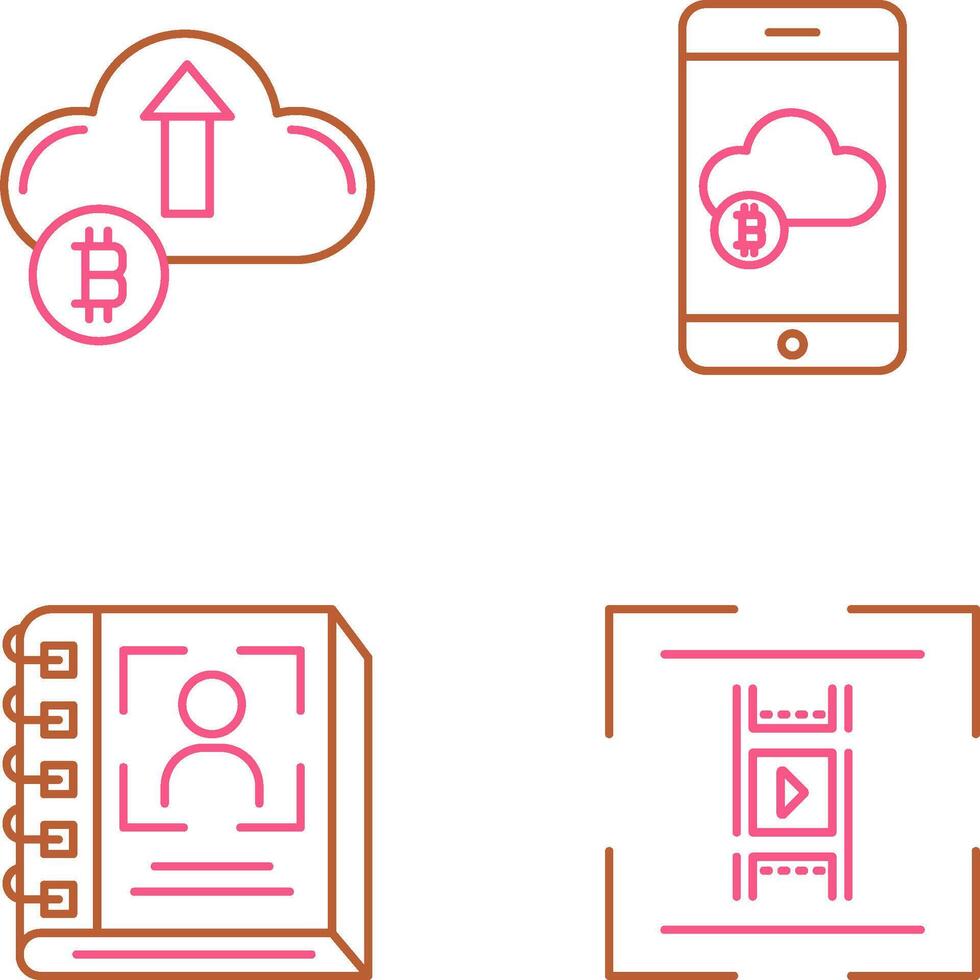 Up Arrow and Cloud Icon vector