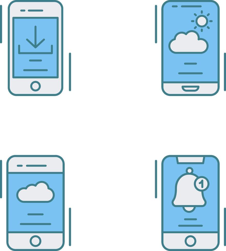 Download and Technology Icon vector