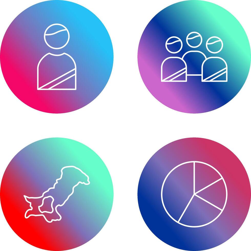 Member and Voters Icon vector