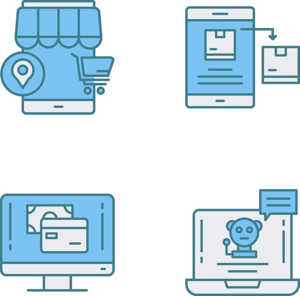 Pin and Replacement Icon vector