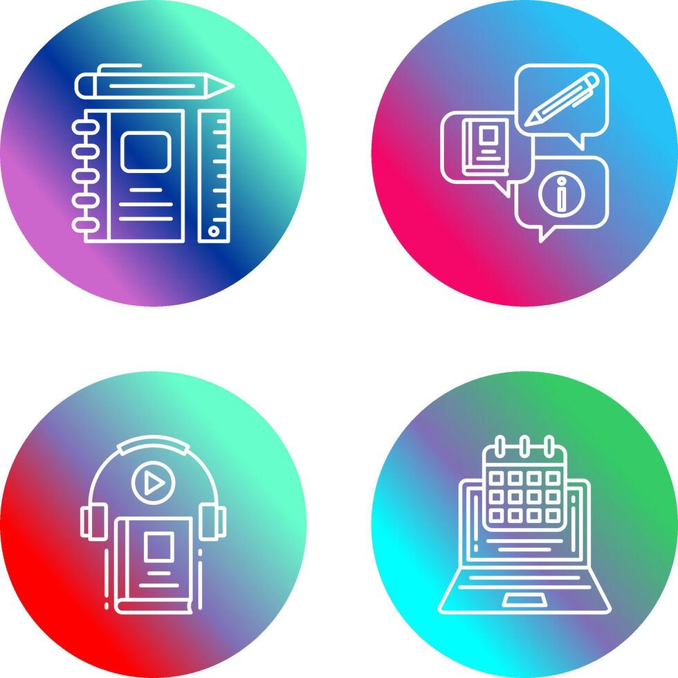 Learning Tools and Education Icon vector