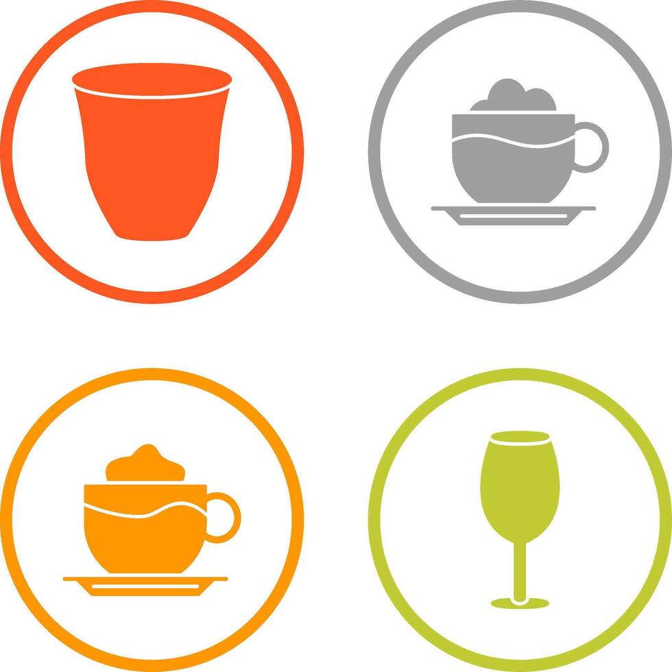 espresso And Mocha Icon vector