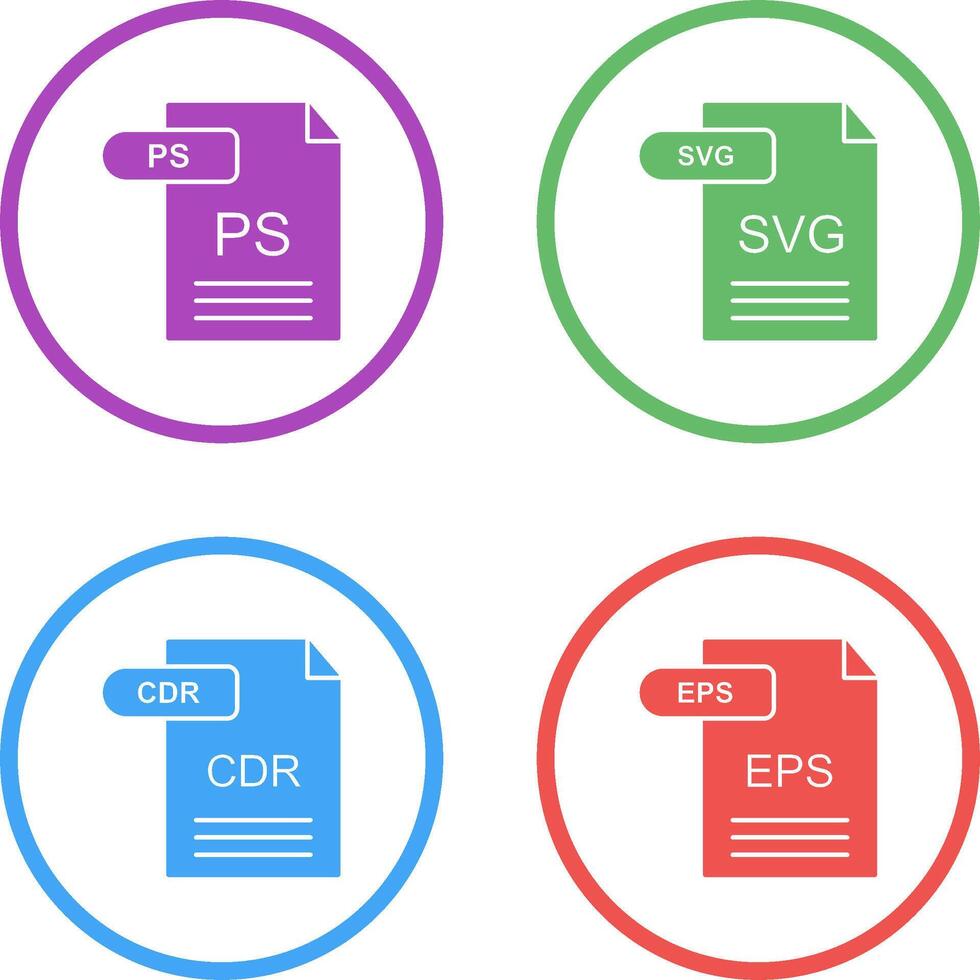 PS and SVG Icon vector