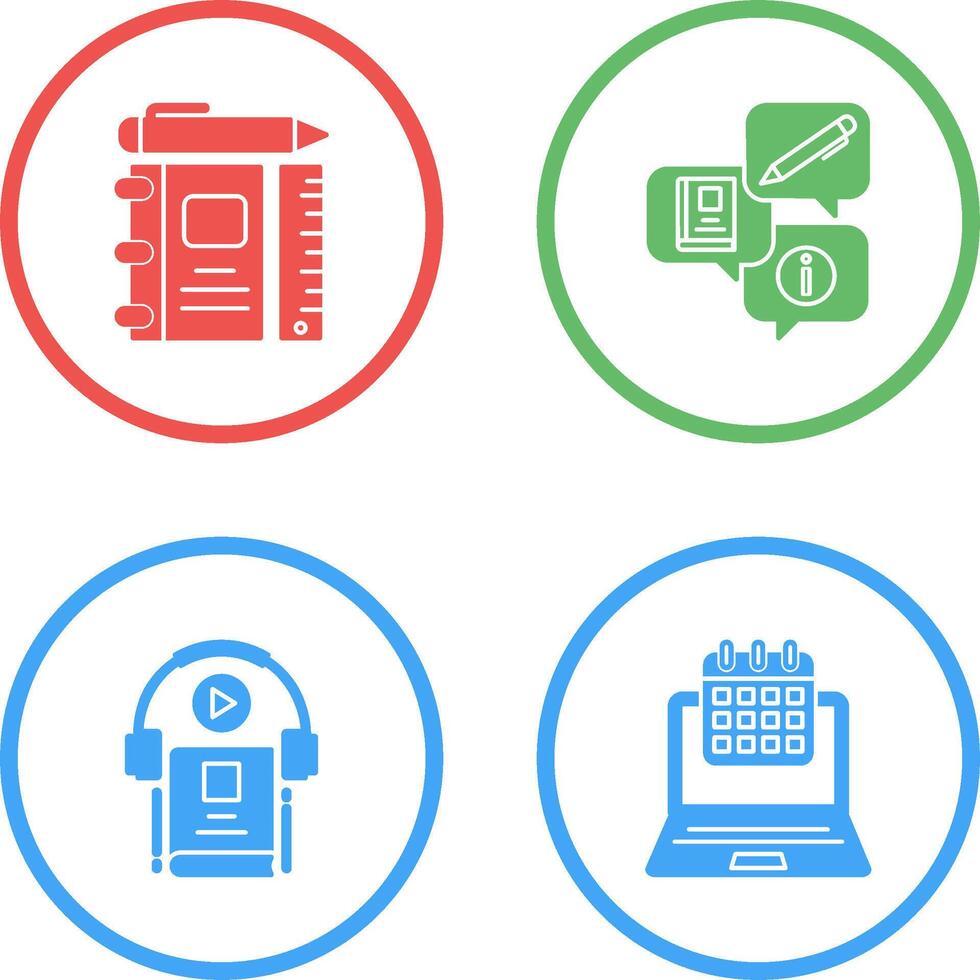 Learning Tools and Education Icon vector