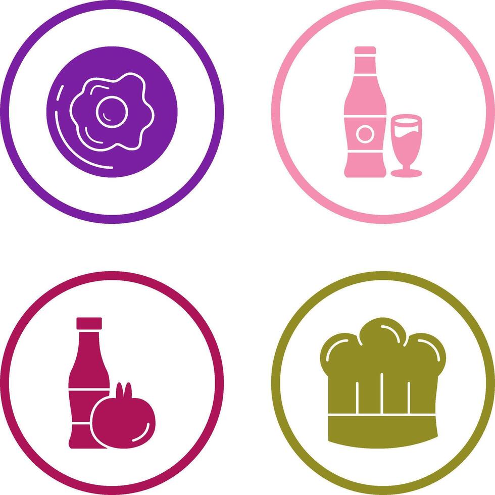 Breakfast and Bear Icon vector