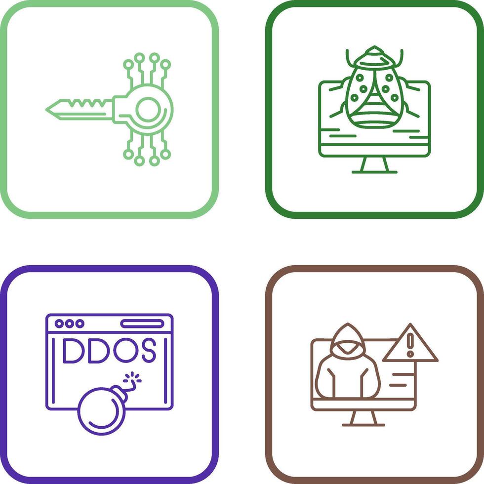 Key Code and Malware Icon 44697421 Vector Art at Vecteezy