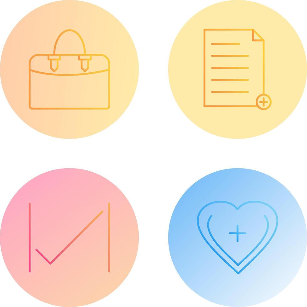 add file and case Icon vector