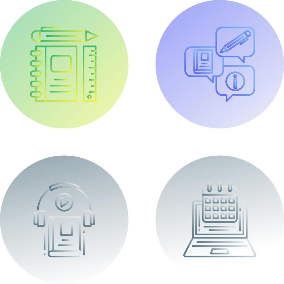 Learning Tools and Education Icon vector
