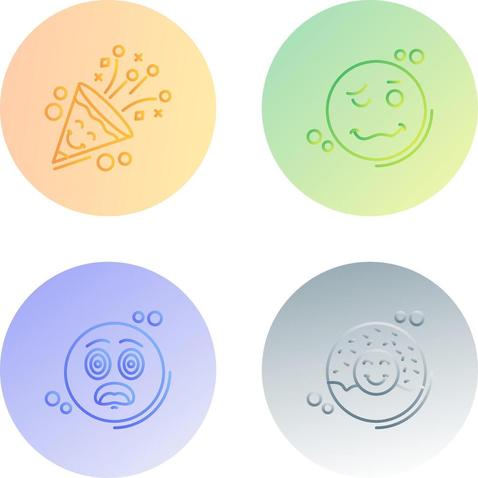 Drunk and Poppers Icon vector