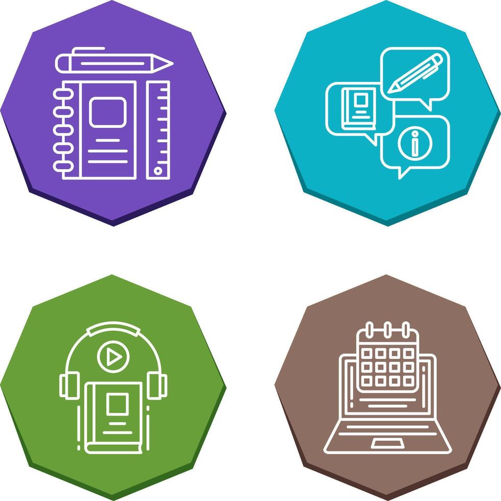 Learning Tools and Education Icon vector