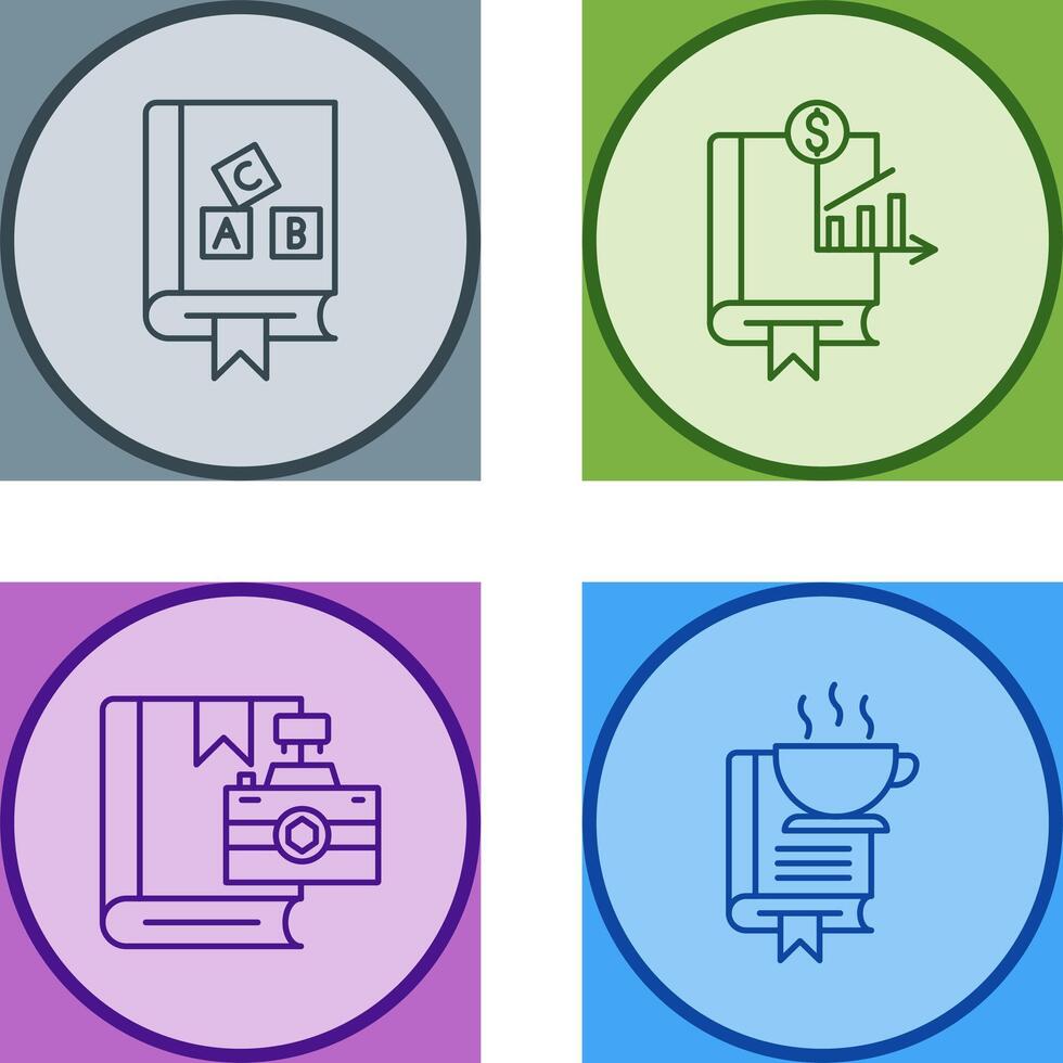 Business and Alphabet Icon vector