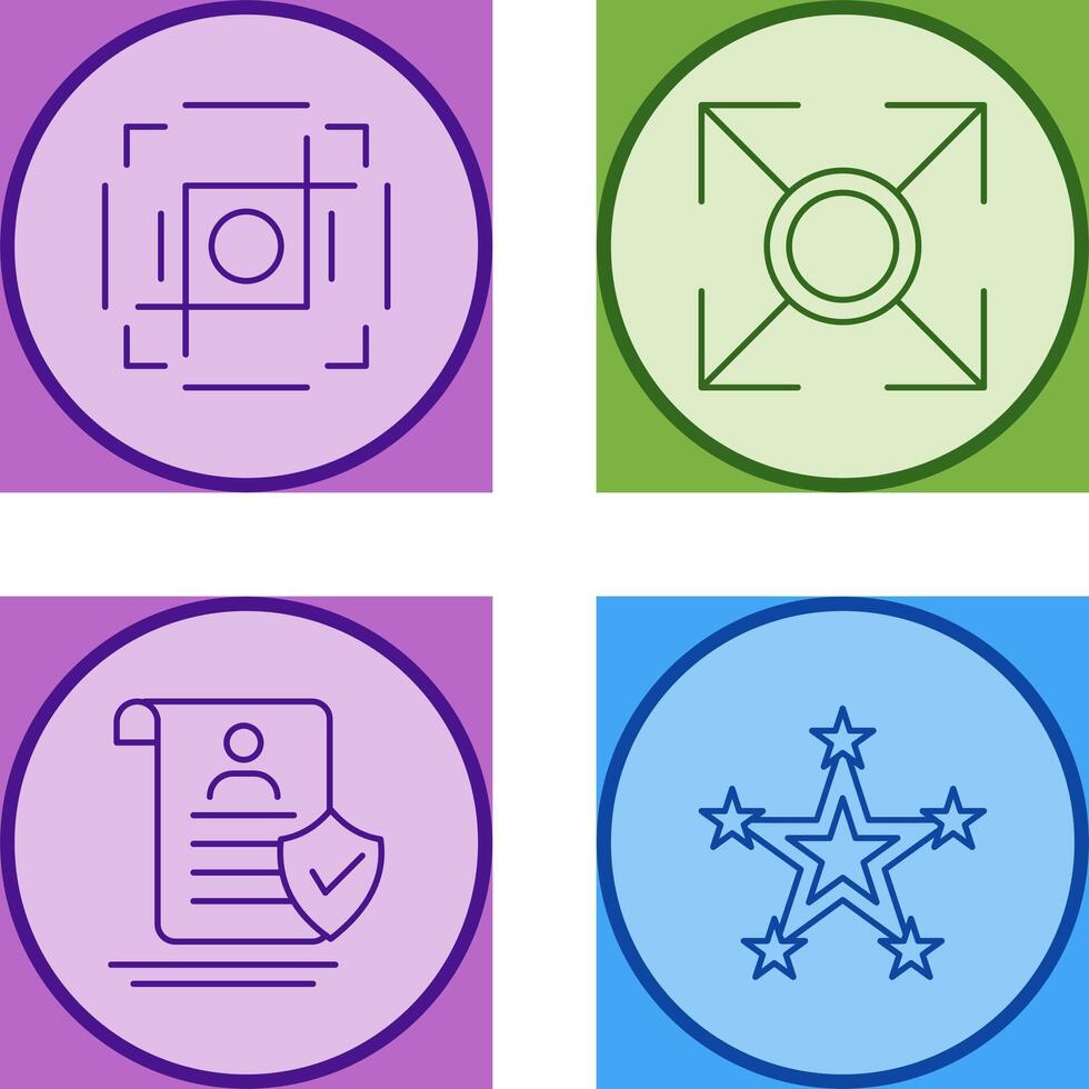 crop and expand Icon vector